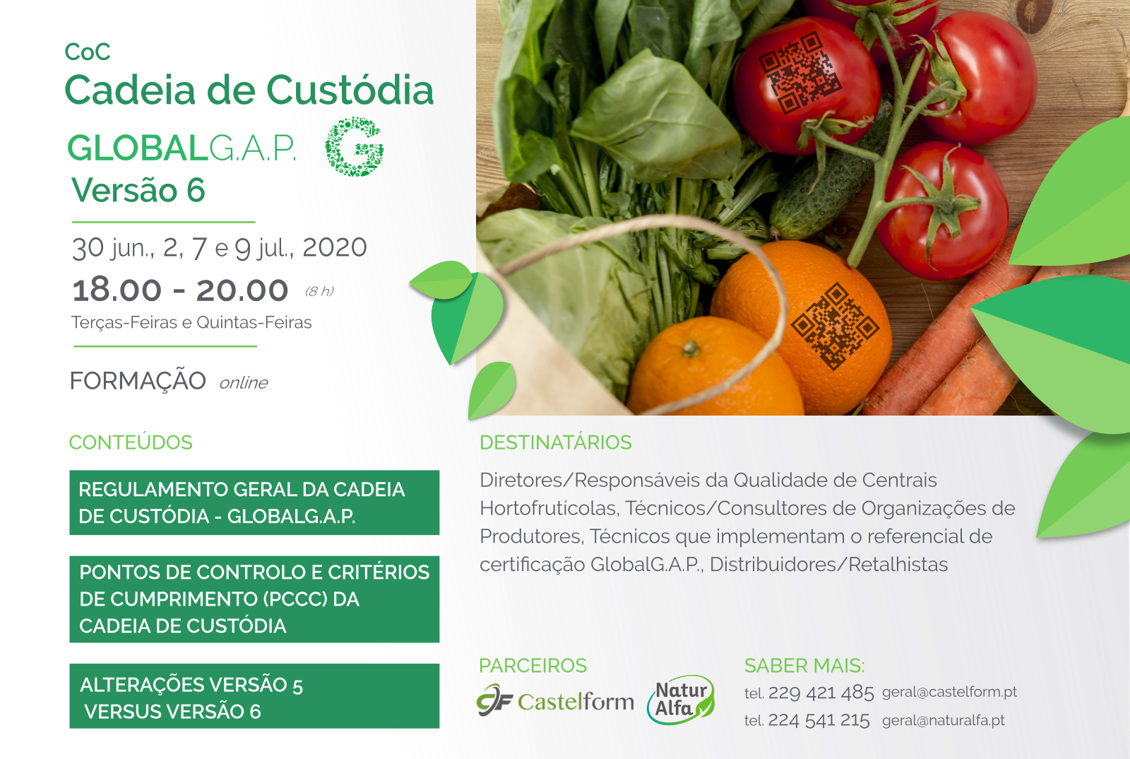Cadeia de Custódia GLOBALG.A.P. Versão 6